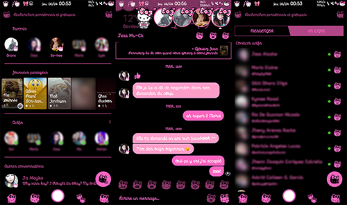 Ladypinkilicious - Hello Kitty Transparent Messenger => Download link 