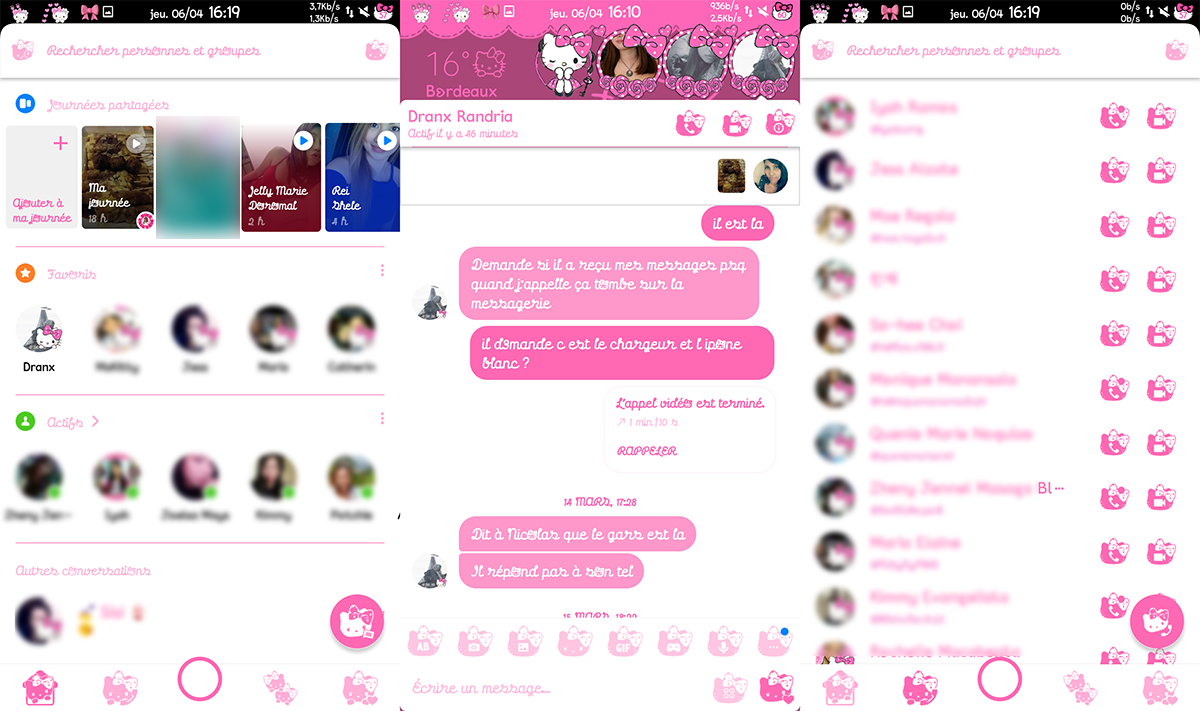 Hello Kitty Facebook for Android  It s 4:35 am and as promised i