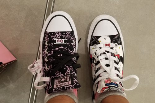 converse hello kitty platform