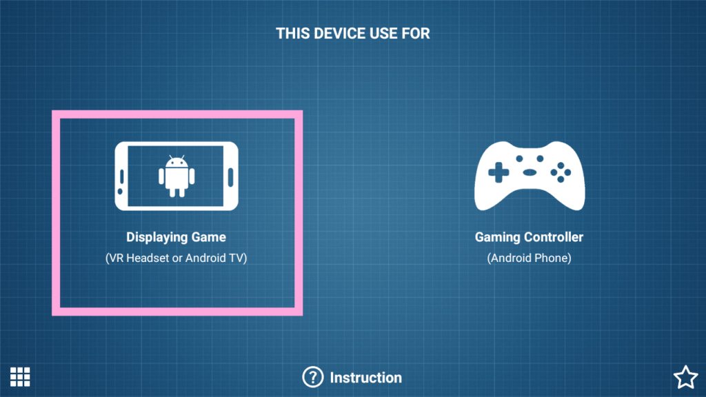 to virtual gamepad on Android –