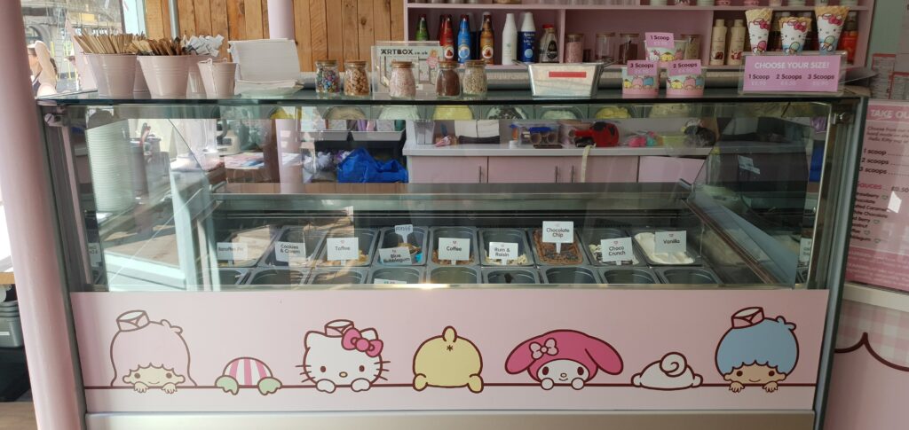 Visiting Hello Kitty & Friends x ARTBOX Cafe - Super Cute Kawaii!!